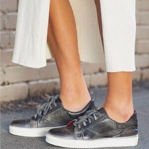 BED|STU Women’s Black Leather Sneakers